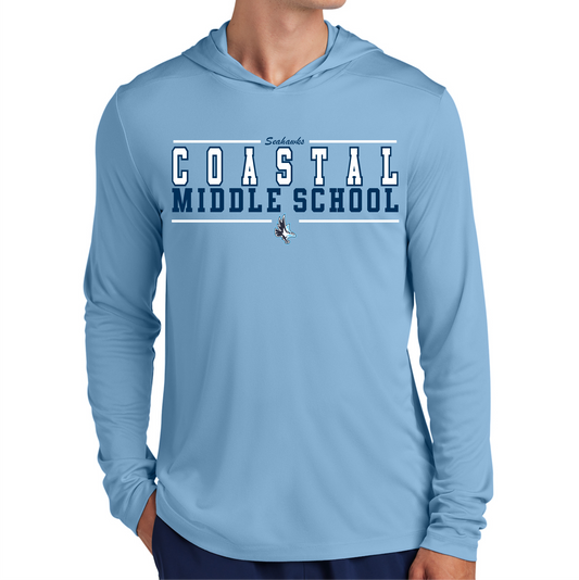 Coastal Dri Fit Hooded Long Sleeve - UNIFORM APPROVED
