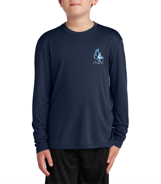 Coastal Dri Fit Long Sleeve Front Left Chest Logo- UNIFORM APPROVED