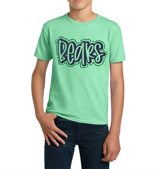 Hesse Blended 50/50 Bears Tee