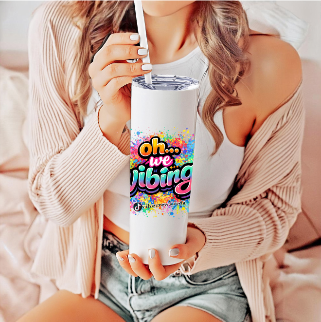 ⚡Oh...we vibing ⚡ 20 oz. Tumbler
