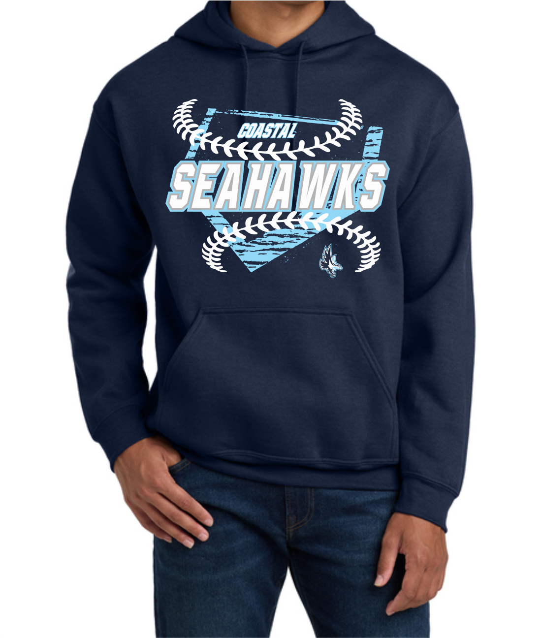 Coastal Baseball Hoodie