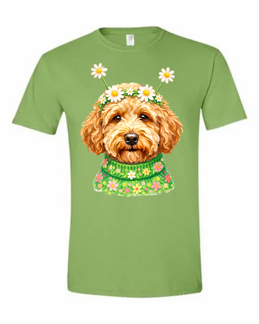 Spring Vibes Dog Lover Tee