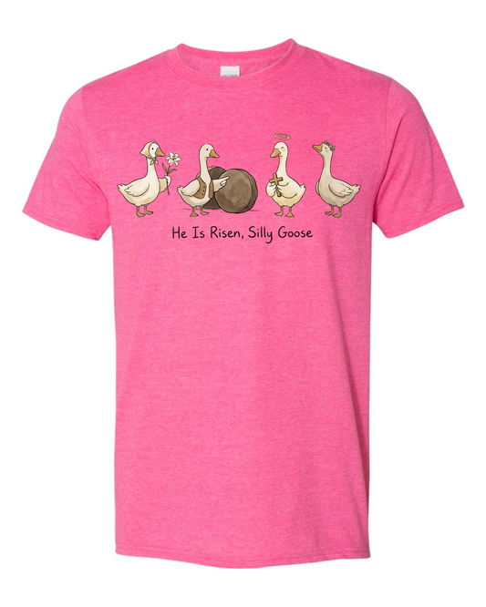 He Is Risen Silly Goose Tee