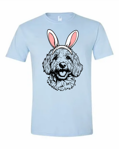 Bunny Ears Cute Dog Tee