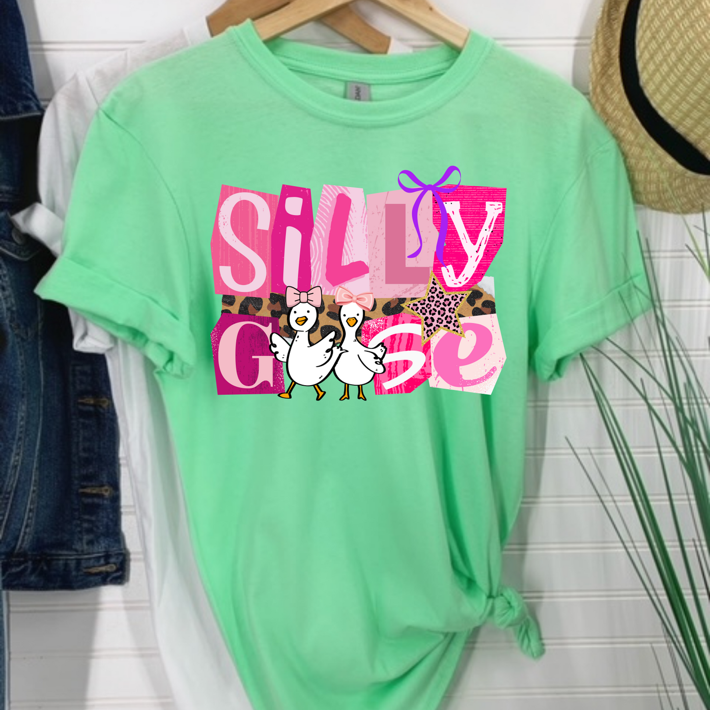 Silly Goose Tee- Fun Trendy Goose Tees