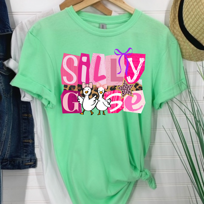 Silly Goose Tee- Fun Trendy Goose Tees