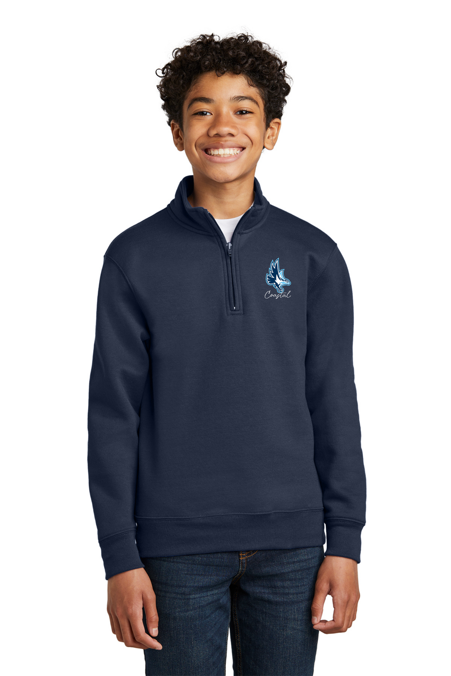 Coastal 1/4 Zip -UNIFORM APPROVED