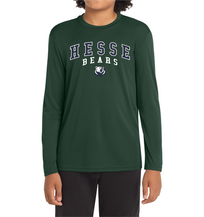 Hesse Dri-Fit Long Sleeve Option 2-  (Available in 3 colors)