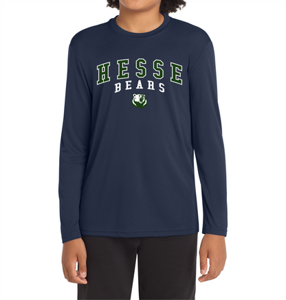 Hesse Dri-Fit Long Sleeve Option 2-  (Available in 3 colors)
