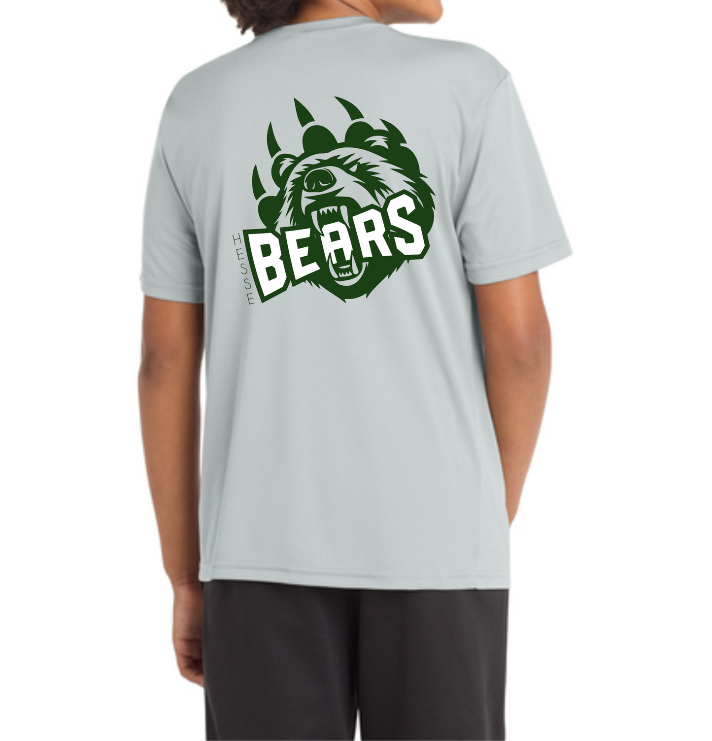 Hesse Dri Fit - Front & Back (Available in 3 colors)