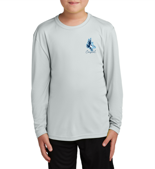 Coastal Dri Fit Long Sleeve Front Left Chest Logo- UNIFORM APPROVED