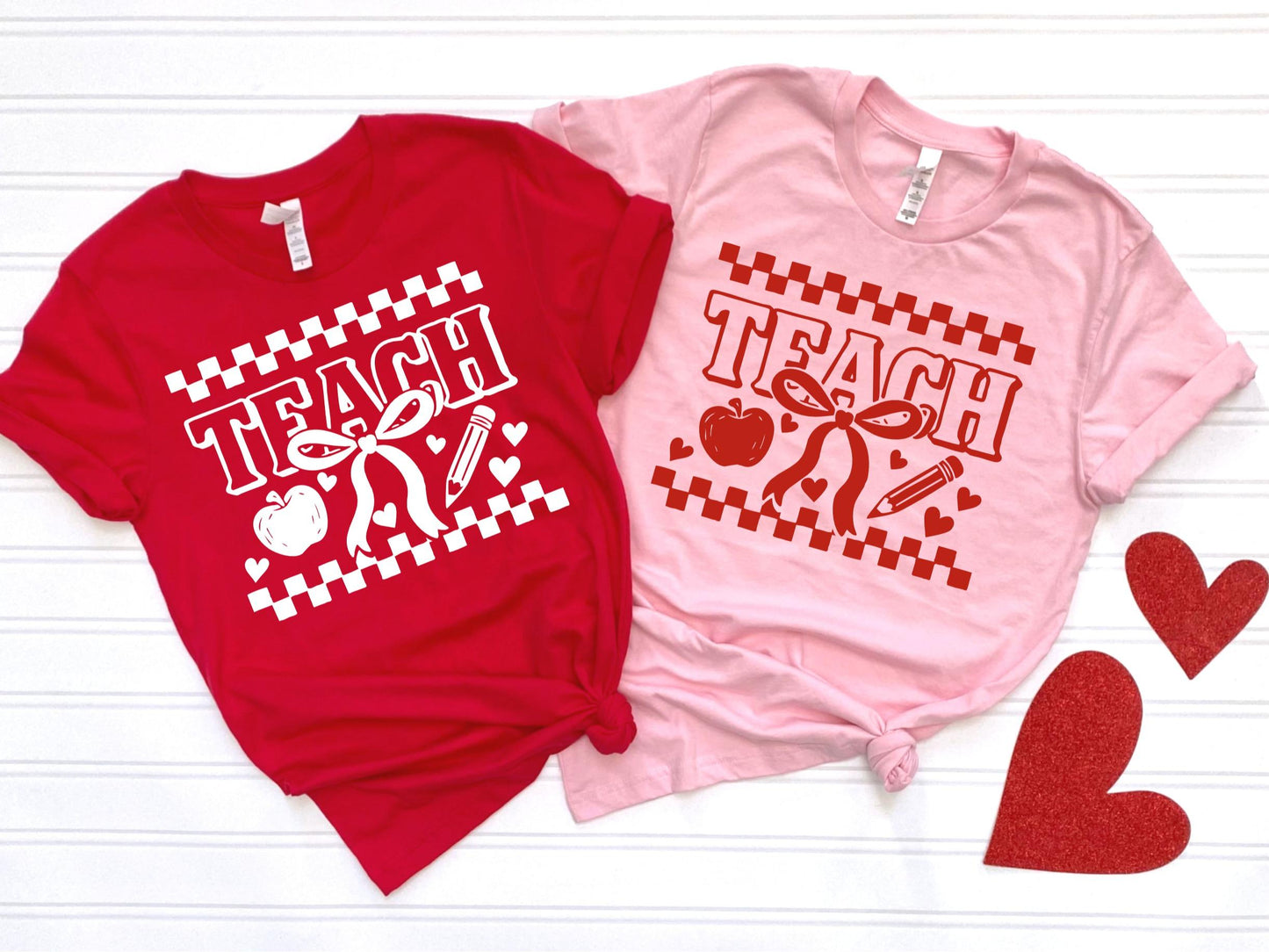 Teach Valentines Tee