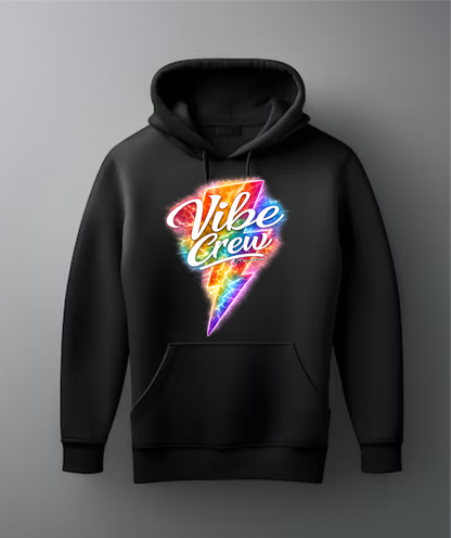 The Vibe Crew Colorful ⚡Tee or Hoodie