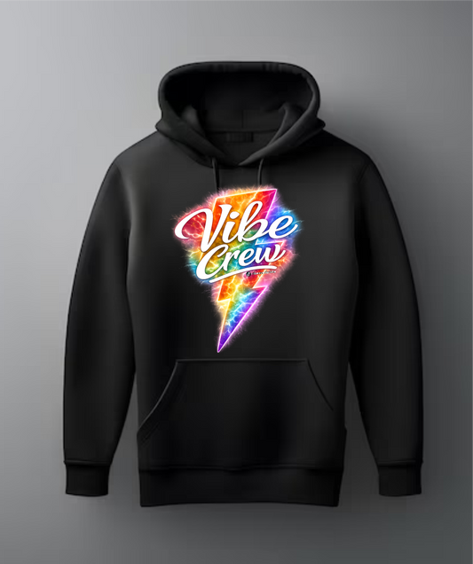 The Vibe Crew Colorful ⚡Tee or Hoodie