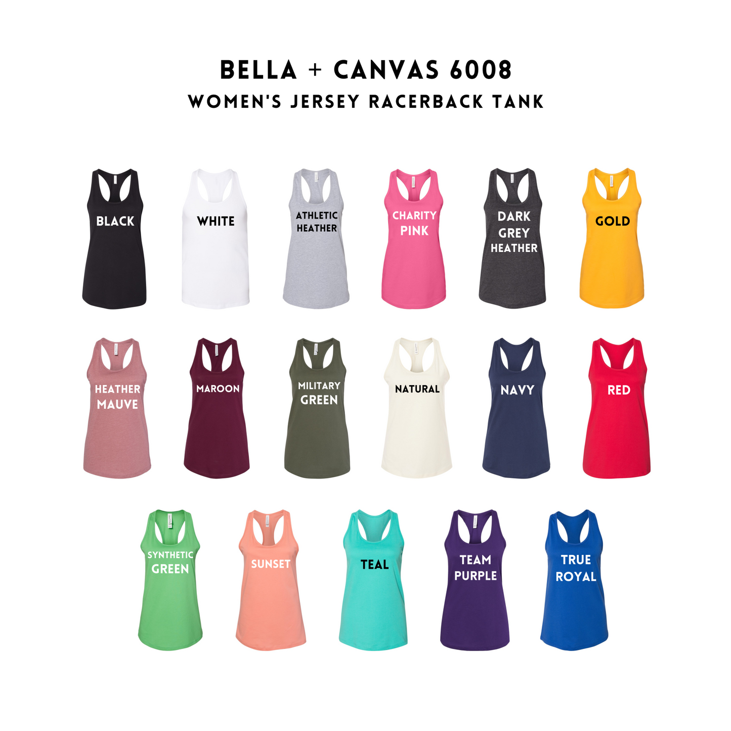 Vibe Crew Tank - Fitted Trendy ⚡