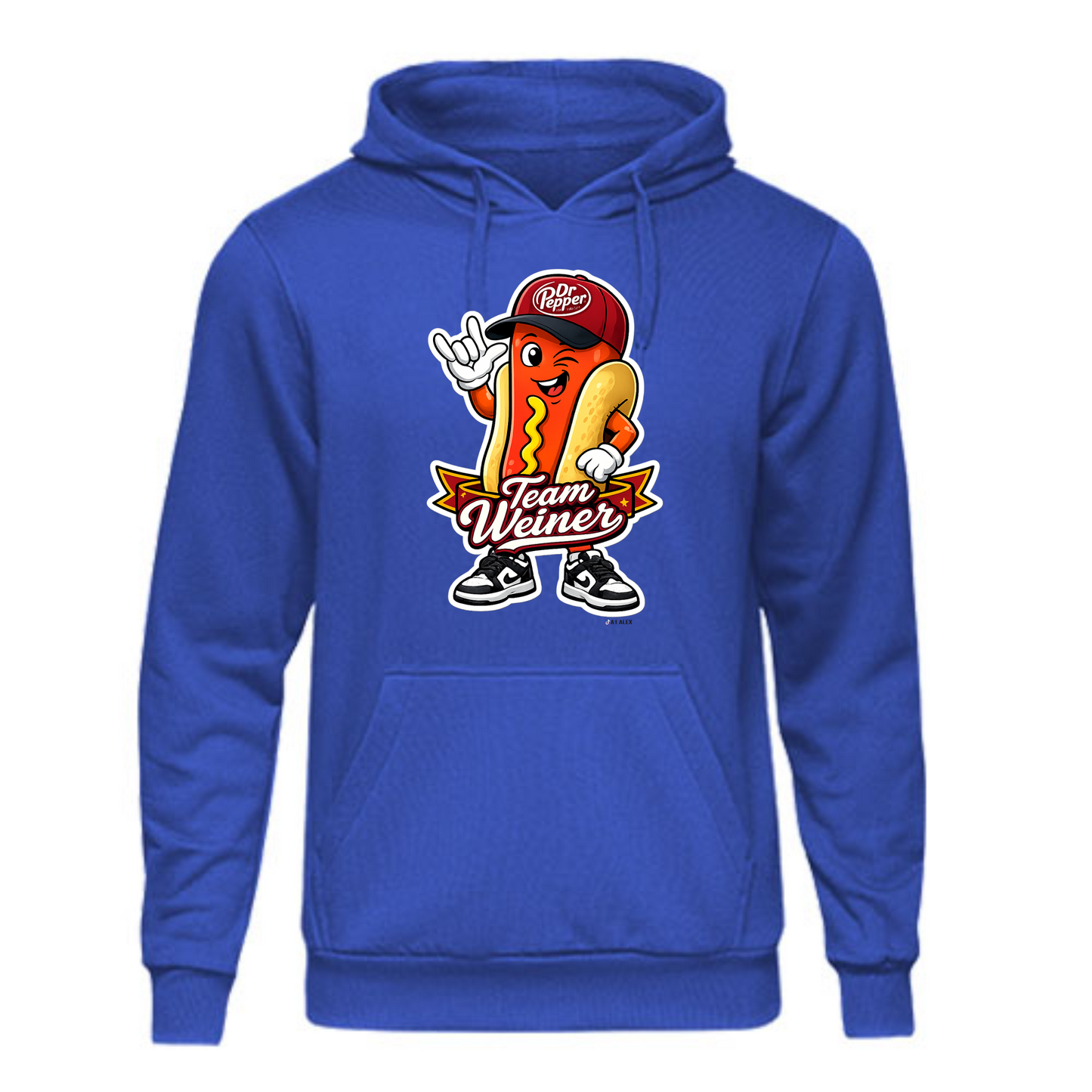 Team Weiner Hoodie - Makes Me Want a Hotdog Real Bad 🌭🌭🌭